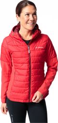 Women's Vaude Elope Hybrid Jacket Red