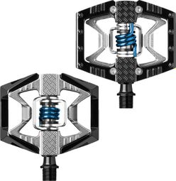 CRANKBROTHERS Pedals DOUBLE SHOT Black Silver Blue