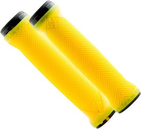 Race Face LoveHandle Grips Double Lock-On Yellow