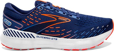 Chaussures de Running Brooks Glycerin GTS 20 Bleu / Orange