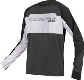 Endura MT500 LTD Long Sleeve Jersey Black / White
