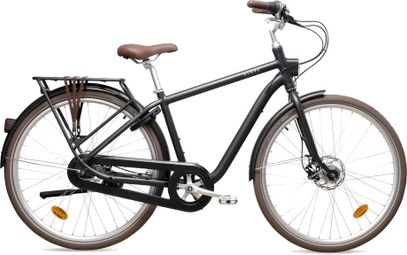 Elops 900 HF Shimano Nexus 7V 700mm Bicicleta urbana Gris oscuro / Negro