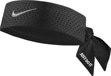 Nike Dri-Fit Head Tie Terry Stirnband Schwarz