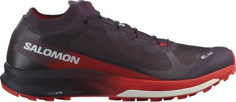 Chaussures de Trail Running Unisexe Salomon S/LAB Ultra 3 v2 Violet Rouge