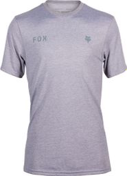Fox Wordmark Tech T-Shirt Hellgrau