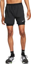 Nike Dri-Fit Stride 2-in-1-Shorts Schwarz