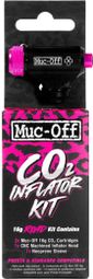 Gonfleur CO2 Muc-Off Road Inflator + 2 Cartouches CO2 16 g
