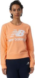 Sweatshirt polaire femme New Balance Essentials Crew