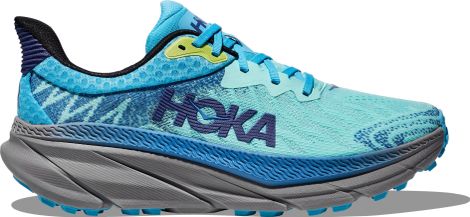 Hoka Challenger 7 Trail Shoes Blue Grey Men's