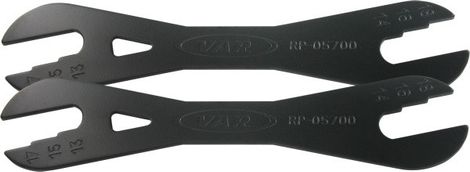 VAR Set of 2 consumer cone wrenches