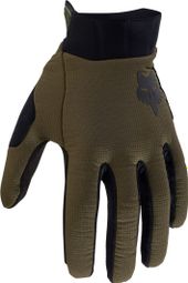 Fox Defend Fire Low-Profile khaki gloves
