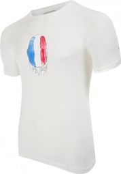 T-Shirt Manches Courtes LeBram & Sport d'Epoque Poupou Marshmallow / Blanc