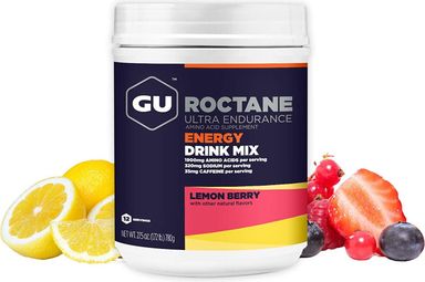 Boisson Énergétique GU Roctane Drink Mix Citron Fruits rouges 780g