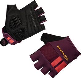 Endura FS260 Aerogel II Women's Aubergine Purple Short Gloves