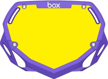 Box Two Mini Handlebar Plate Purple