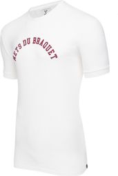 T-Shirt Manches Courtes LeBram Mets du Braquet Marshmallow Blanc