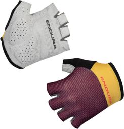 Endura Xtract Lite Women's Aubergine Purple Short Gloves