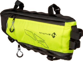 M Wave Rough Ride Triangle 4.2 L Frame Bag Neon Yellow / Black