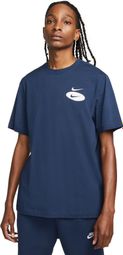 Nike Sportswear Swoosh League T-Shirt Blauw