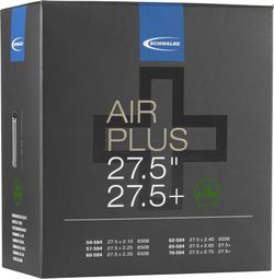 Camera d'aria Schwalbe Air Plus 27.5 Plus AV21 + valvola Shrader 40mm