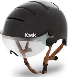 KASK Lifestyle City Helm Schwarz Glänzend