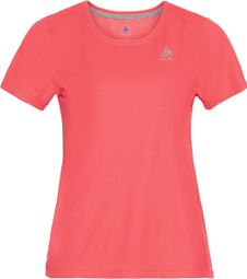 Short Sleeve Jersey Odlo F-Dry Pink Woman