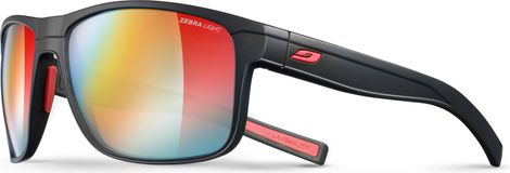 Julbo Renegade Sunglasses Zebra Light Black - Red
