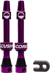 CushCore Tubeless Valves 55 mm Purple