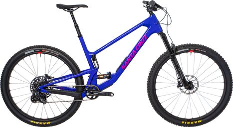 Prodotto ricondizionato - Santa Cruz Tallboy5 Carbon CC All Mountain Bike Sram X01/GX Eagle AXS 12V 29'' Ultra Blue 2023