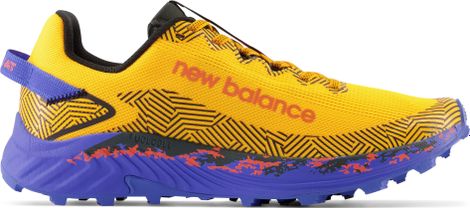 New Balance FuelCell Summit Unknown v4 Yellow Blue Trail Running Shoes