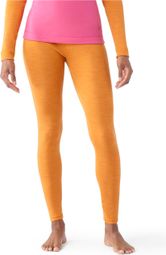 Sous-Pantalon Baselayer Smartwool Classic Thermal Merino Base Layer Orange Femme