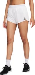 Nike Women's Dri-Fit ADV Aeroswift 3in White Split Short