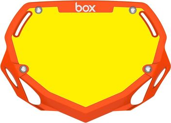Box Two Mini Orange Handlebar Plate
