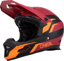 O'Neal Stage Fury Integral Helmet Red / Orange
