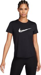 Maillot manches courtes Femme Nike One Swoosh Noir