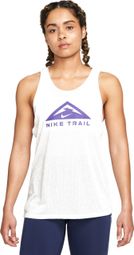 Nike Dri-Fit Trail Women's Tank Top White Purple