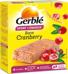 Gerblé Sport Cranberries Energy Bar (Scatola da 6)