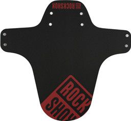 Guardabarros MTB Rockshox negro rojo BXR