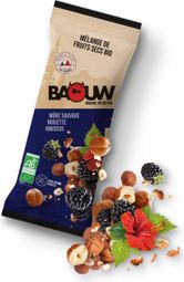 Baouw Organic Dried Fruits Mix Blackberry/Hazelnut/Hibiscus 30g