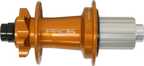 Moyeu Arrière Hope Pro 5 32 Trous | Boost 12x148 mm | 6 Trous | Orange