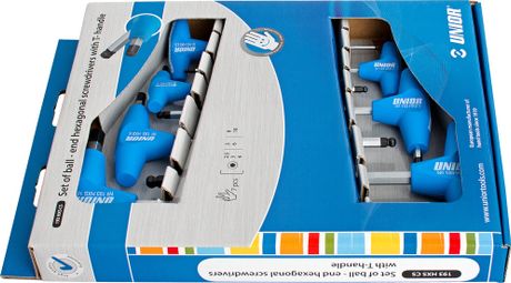 Unior Innensechskantschlüssel-Satz 2,5 mm bis 10 mm