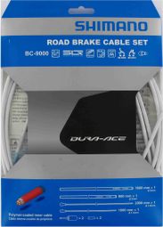 Juego de cables de freno de carretera Shimano Dura-Ace 9000 - Blanco