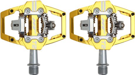 HT Components T2 Pedals Gold