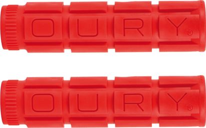 Paire de Grips Oury Classic Moutain V2 Rouge