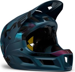 MET Parachute MCR Mips Full Face Helmet Blue Indigo Mat
