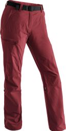 Pantalon Femme Maier Sports Adakit W Rouge Regular