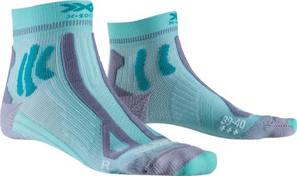X-SOCKS Trail Run Energy 4.0 Women's Socks Green/Light Grey