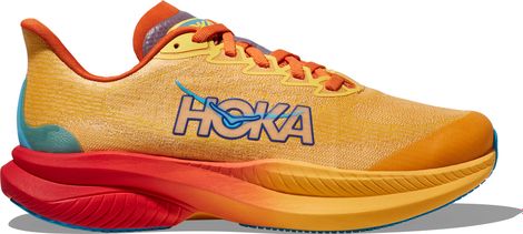 Zapatillas de Running Hoka One One Mach 6 Youth Naranja Rojo Niños