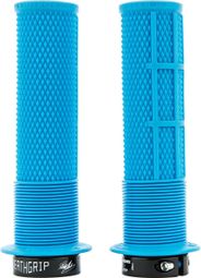 DMR DeathGrip Thin Grips with Flanges Blue