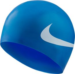 Bonnet de Bain Nike Swim Big Swoosh Bleu